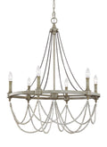 GENERATION LIGHTING Beverly Medium Chandelier F3132/6FWO/DWW