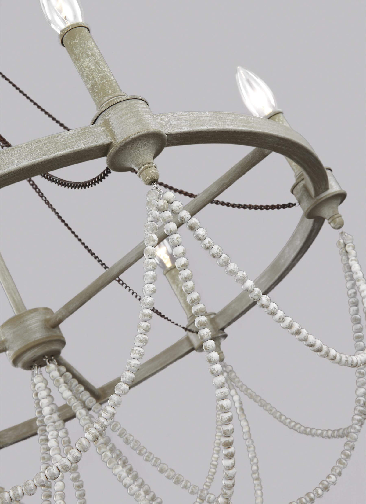 GENERATION LIGHTING Beverly Medium Chandelier F3132/6FWO/DWW