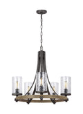 GENERATION LIGHTING Angelo Small Chandelier F3133/5DWK/SGM