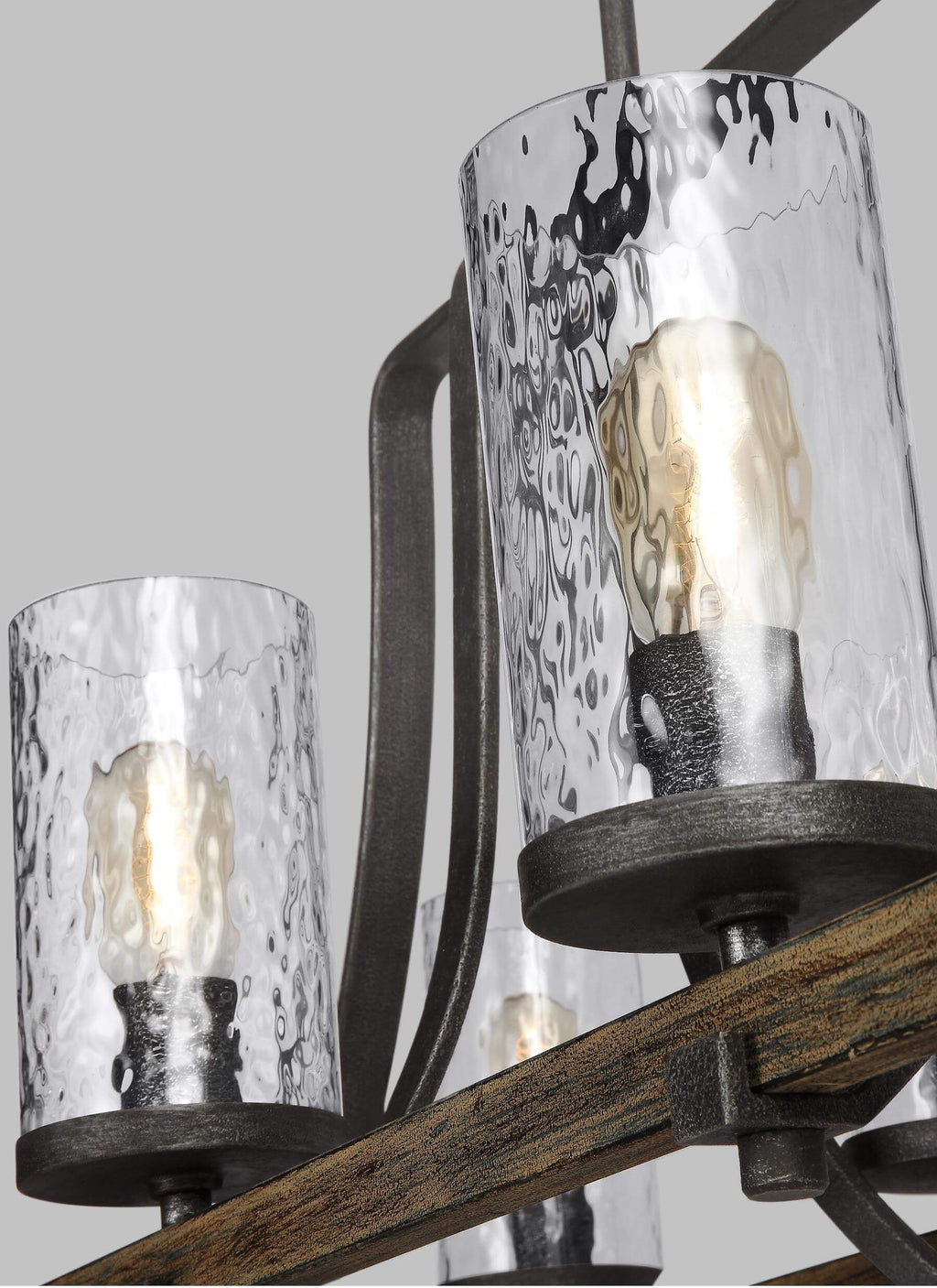 GENERATION LIGHTING Angelo Linear Chandelier F3136/8DWK/SGM