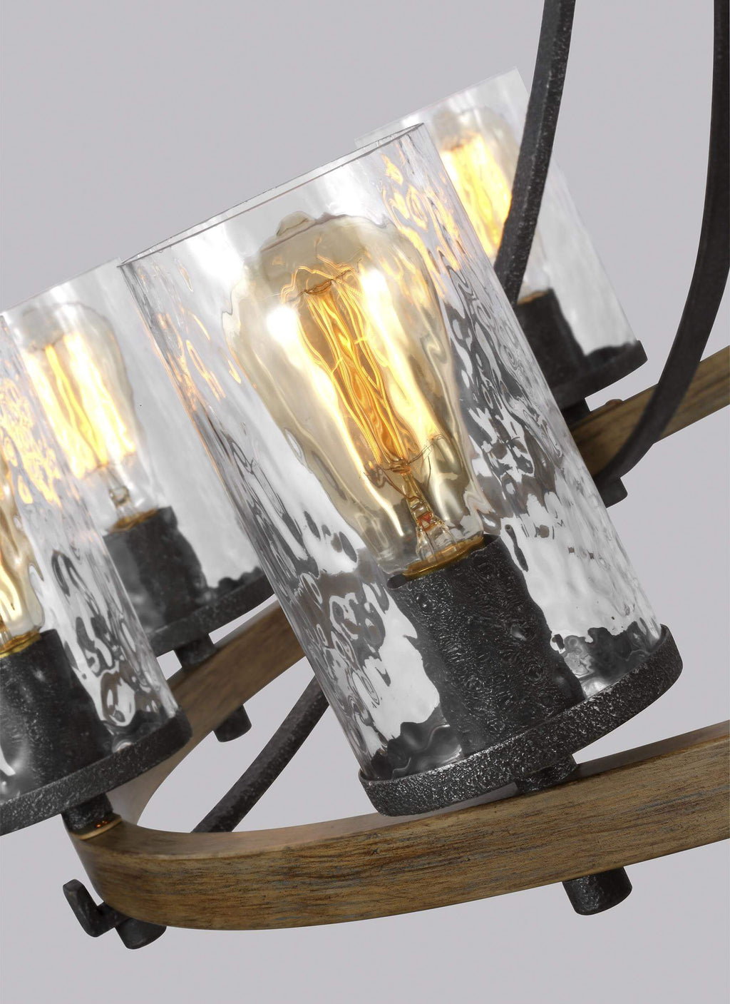 GENERATION LIGHTING Angelo Large Chandelier F3137/10DWK/SGM