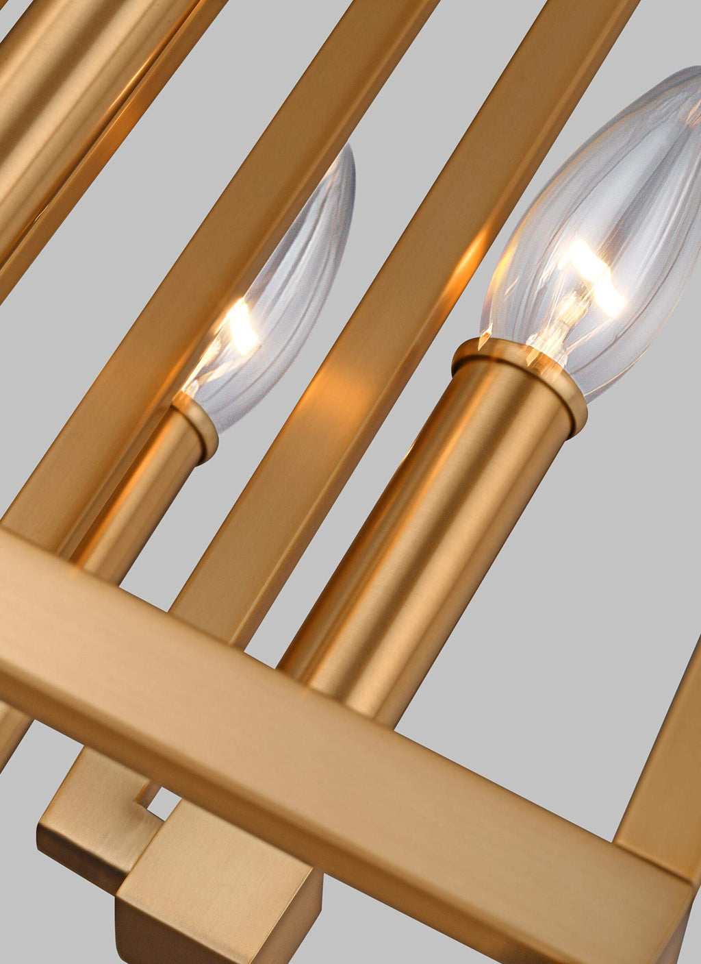 GENERATION LIGHTING  Conant Small Lantern Gilded Satin Brass F3149/4GSB