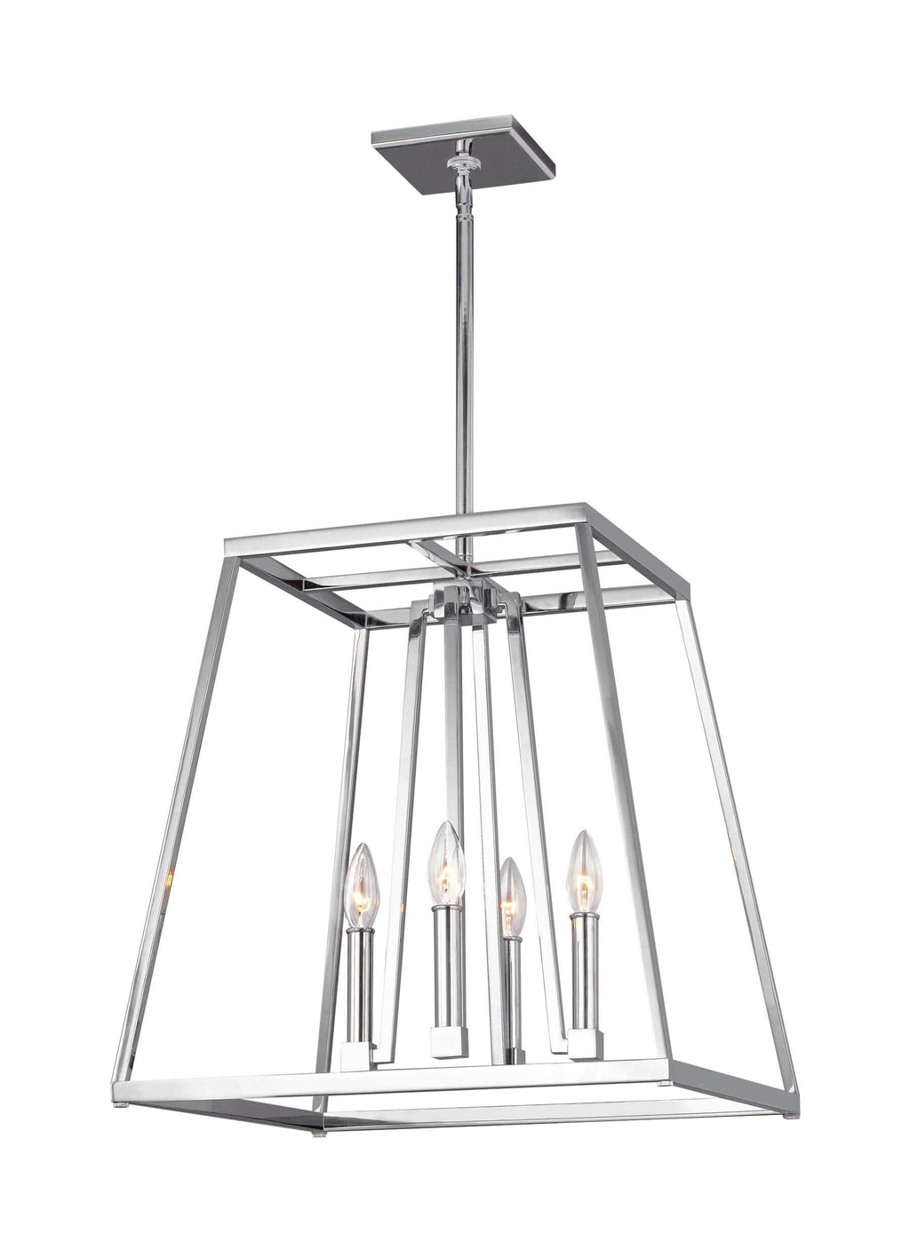 GENERATION LIGHTING  Conant Medium Lantern Chrome F3150/4CH