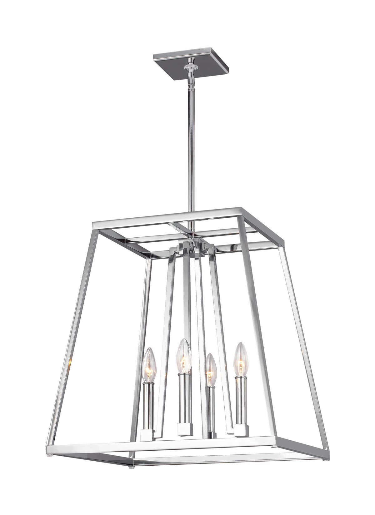 GENERATION LIGHTING  Conant Medium Lantern Chrome F3150/4CH