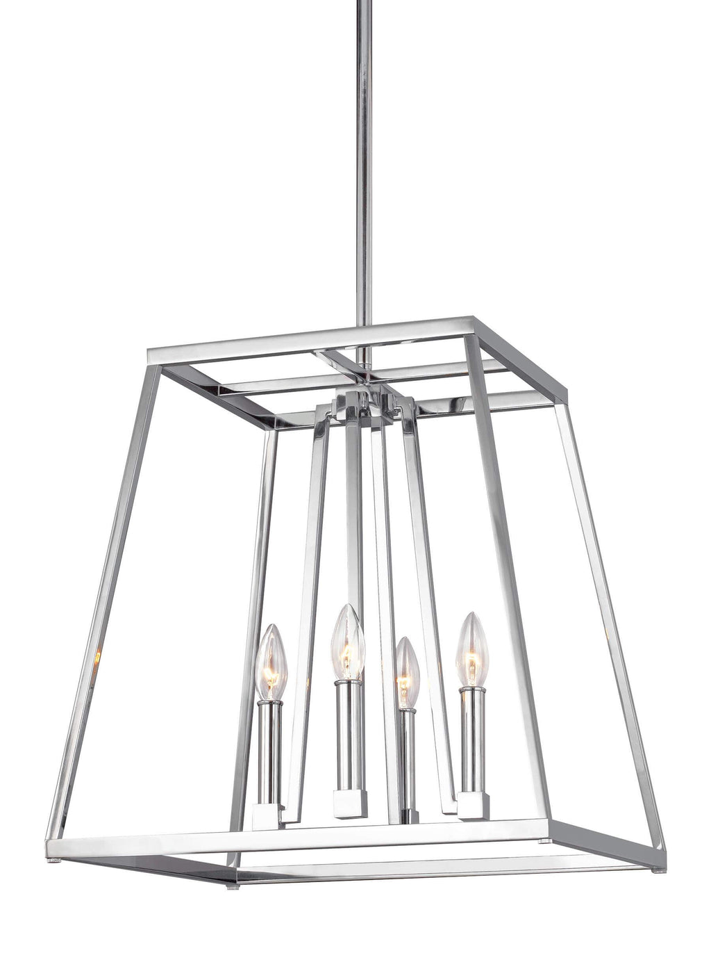 GENERATION LIGHTING  Conant Medium Lantern Chrome F3150/4CH