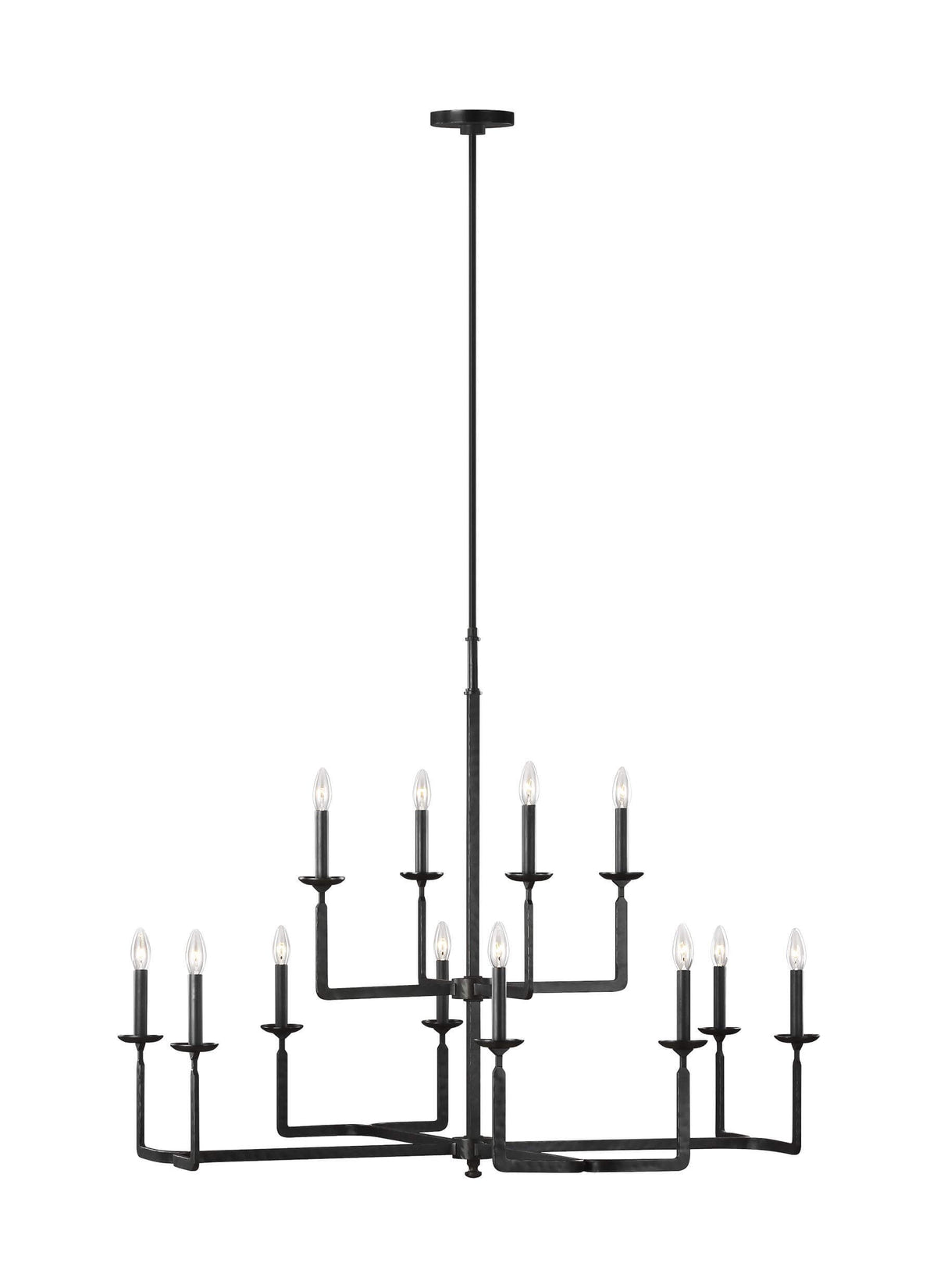 GENERATION LIGHTING Ansley Large Chandelier F3290/12AI