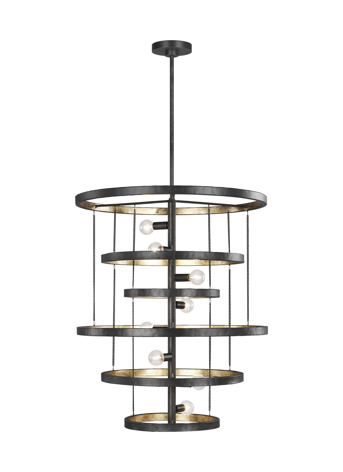 GENERATION LIGHTING  Celeste Large Chandelier F3341/8AI/ADB
