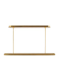 GENERATION LIGHTING Carson One Light Linear Chandelier LED Burnished Brass KC1091BBS