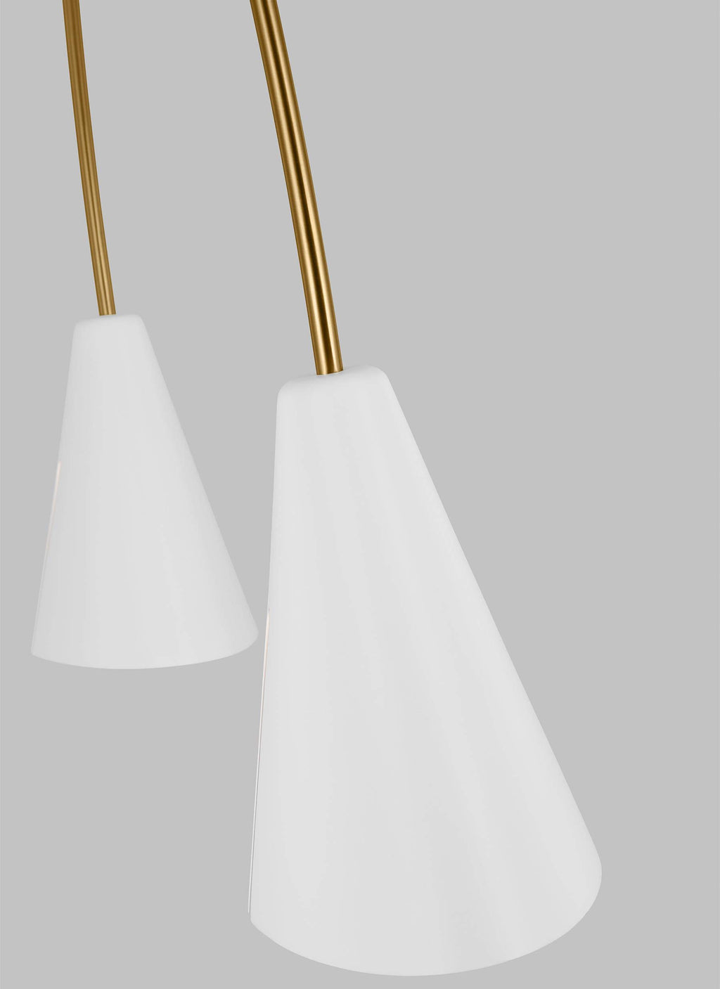 GENERATION LIGHTING  Cambre Large Linear Chandelier KC1102MWTBBS-L1