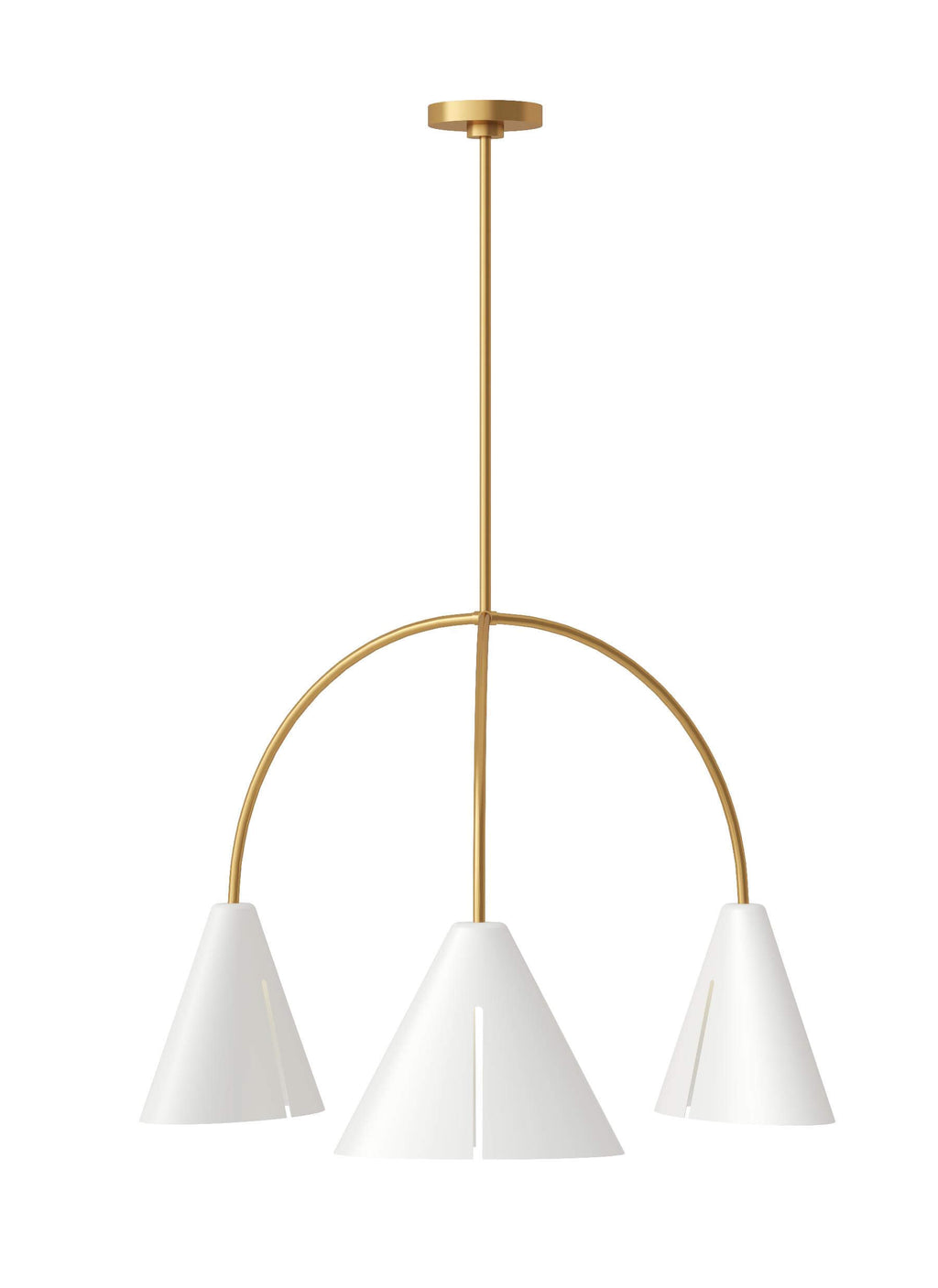 GENERATION LIGHTING  Cambre Large Chandelier KC1113MWTBBS-L1