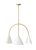 GENERATION LIGHTING  Cambre Large Chandelier KC1113MWTBBS-L1