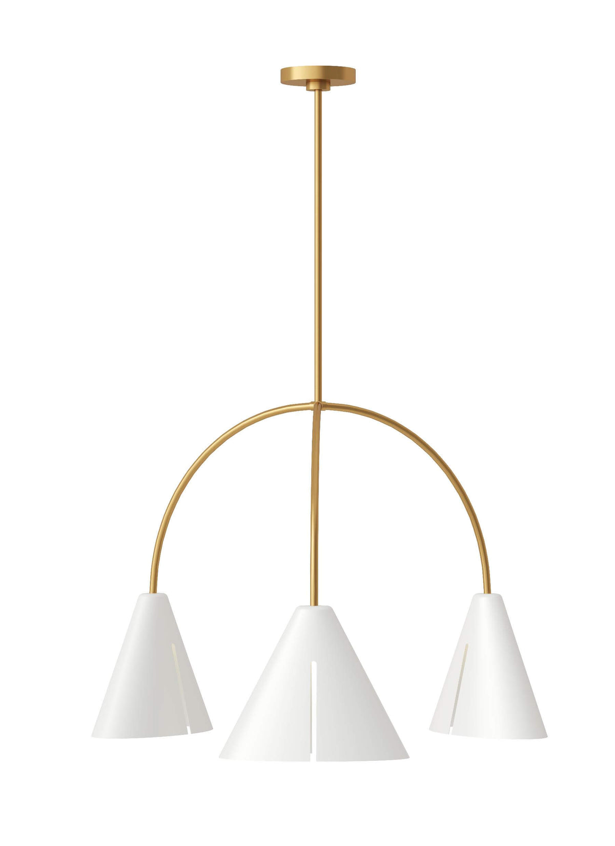 GENERATION LIGHTING  Cambre Large Chandelier KC1113MWTBBS-L1