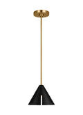 GENERATION LIGHTING  Cambre Small Pendant KP1121MBKBBS-L1