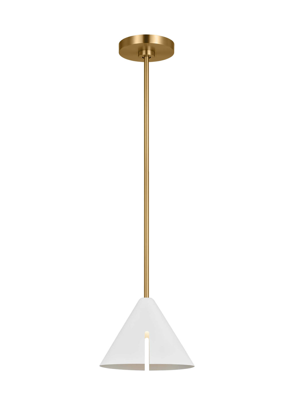 GENERATION LIGHTING  Cambre Small Pendant KP1121MWTBBS-L1