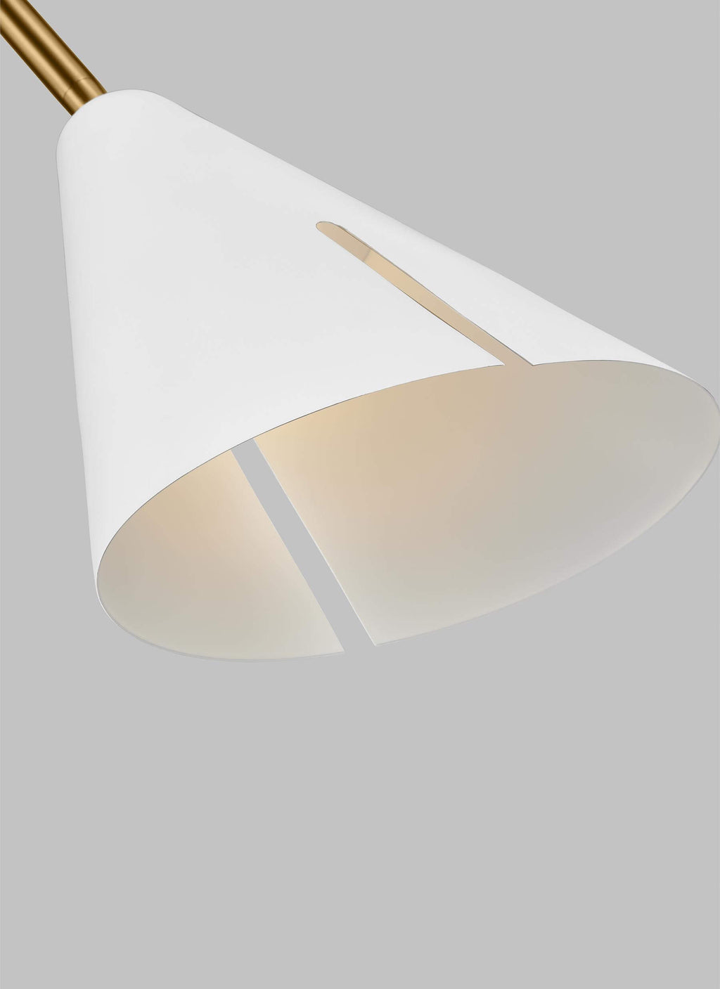 GENERATION LIGHTING  Cambre Small Pendant KP1121MWTBBS-L1