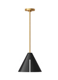 GENERATION LIGHTING  Cambre Medium Pendant KP1131MBKBBS-L1