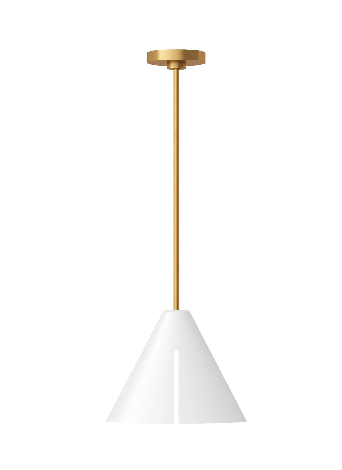 GENERATION LIGHTING  Cambre Medium Pendant KP1131MWTBBS-L1