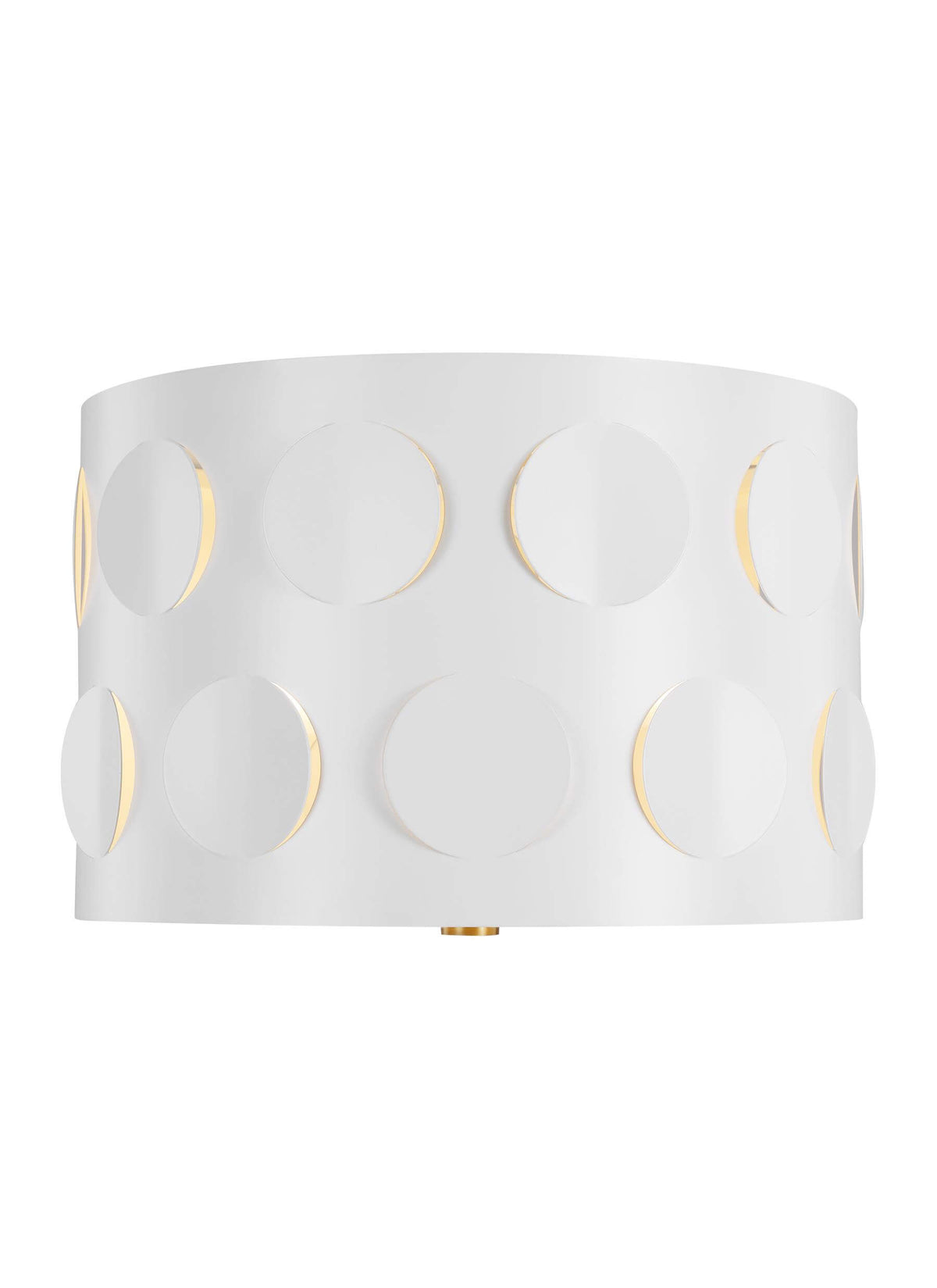 GENERATION LIGHTING Dottie Small Flush Mount Burnished Brass KSF1002BBS