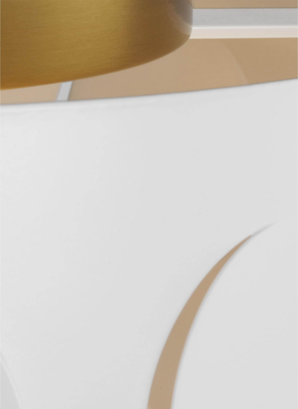 GENERATION LIGHTING Dottie Small Flush Mount Burnished Brass KSF1002BBS