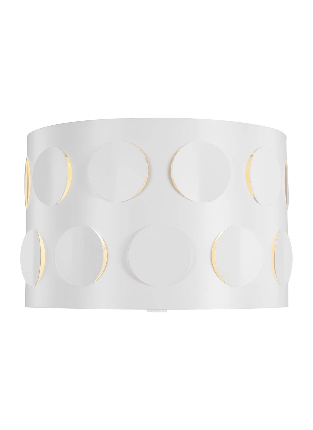 GENERATION LIGHTING Dottie Small Flush Mount Matte White KSF1002MWT