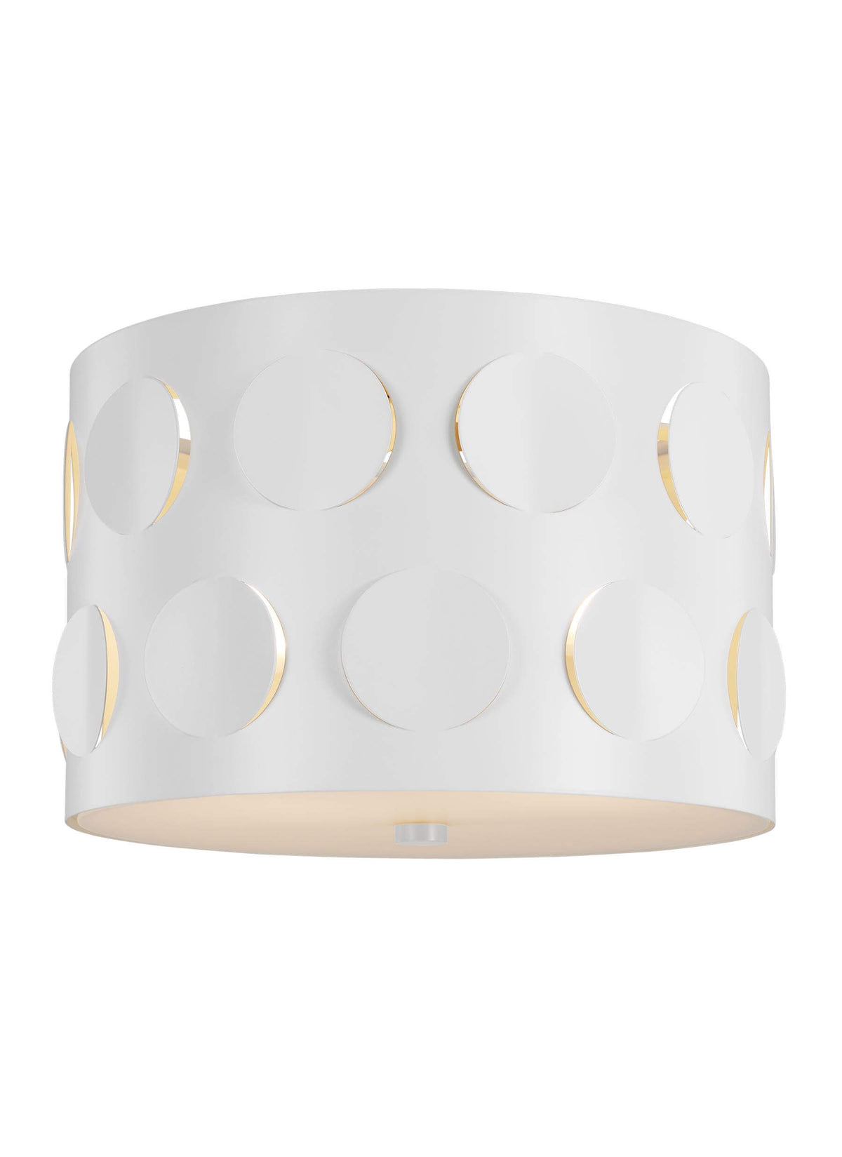 GENERATION LIGHTING Dottie Small Flush Mount Matte White KSF1002MWT