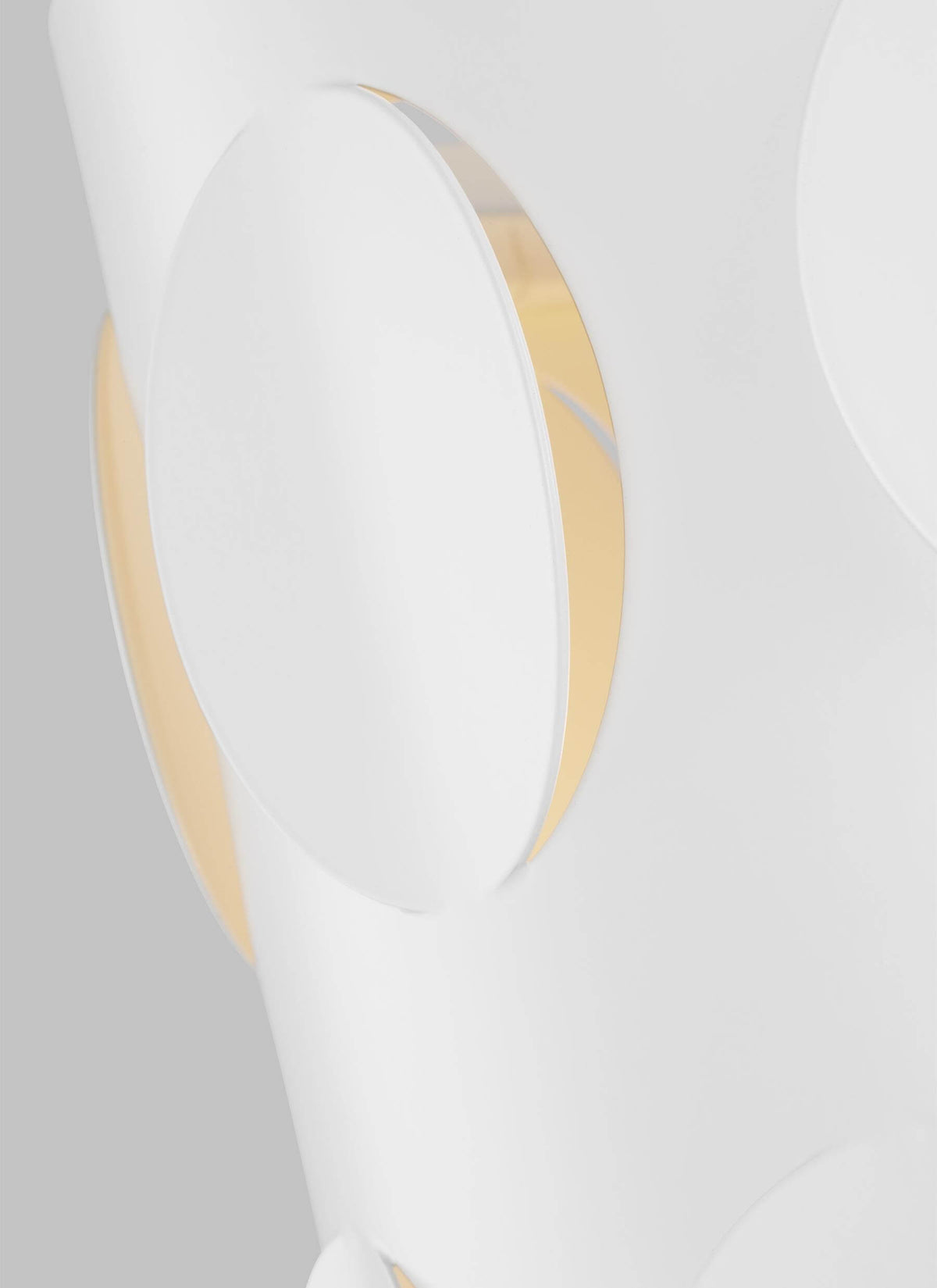 GENERATION LIGHTING Dottie Small Flush Mount Matte White KSF1002MWT