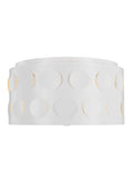 GENERATION LIGHTING Dottie Medium Flush Mount Matte White KSF1013MWT