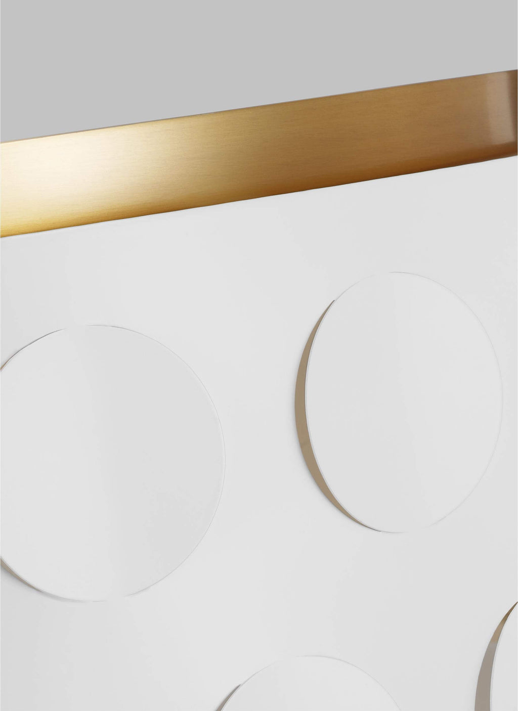 GENERATION LIGHTING Dottie Large Flush Mount Burnished Brass KSF1024BBS