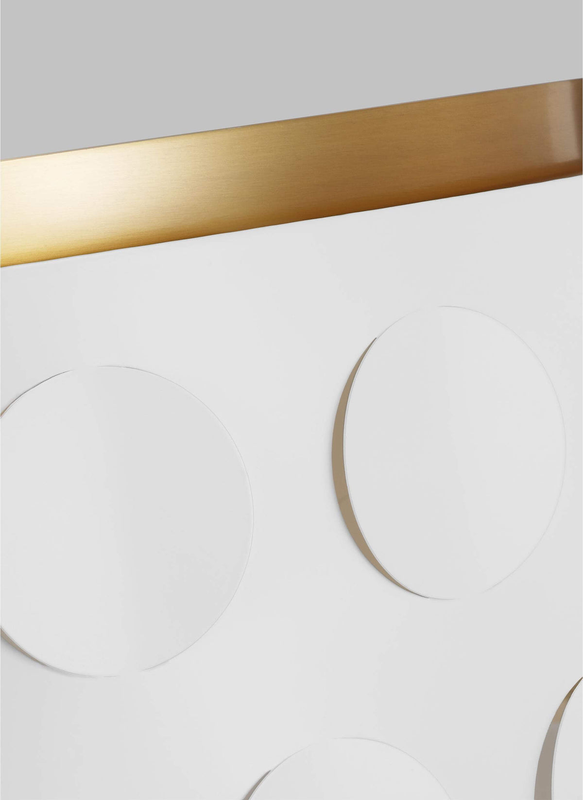 GENERATION LIGHTING Dottie Large Flush Mount Burnished Brass KSF1024BBS
