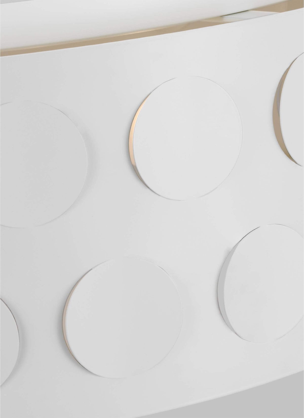 GENERATION LIGHTING Dottie Large Flush Mount Matte White KSF1024MWT