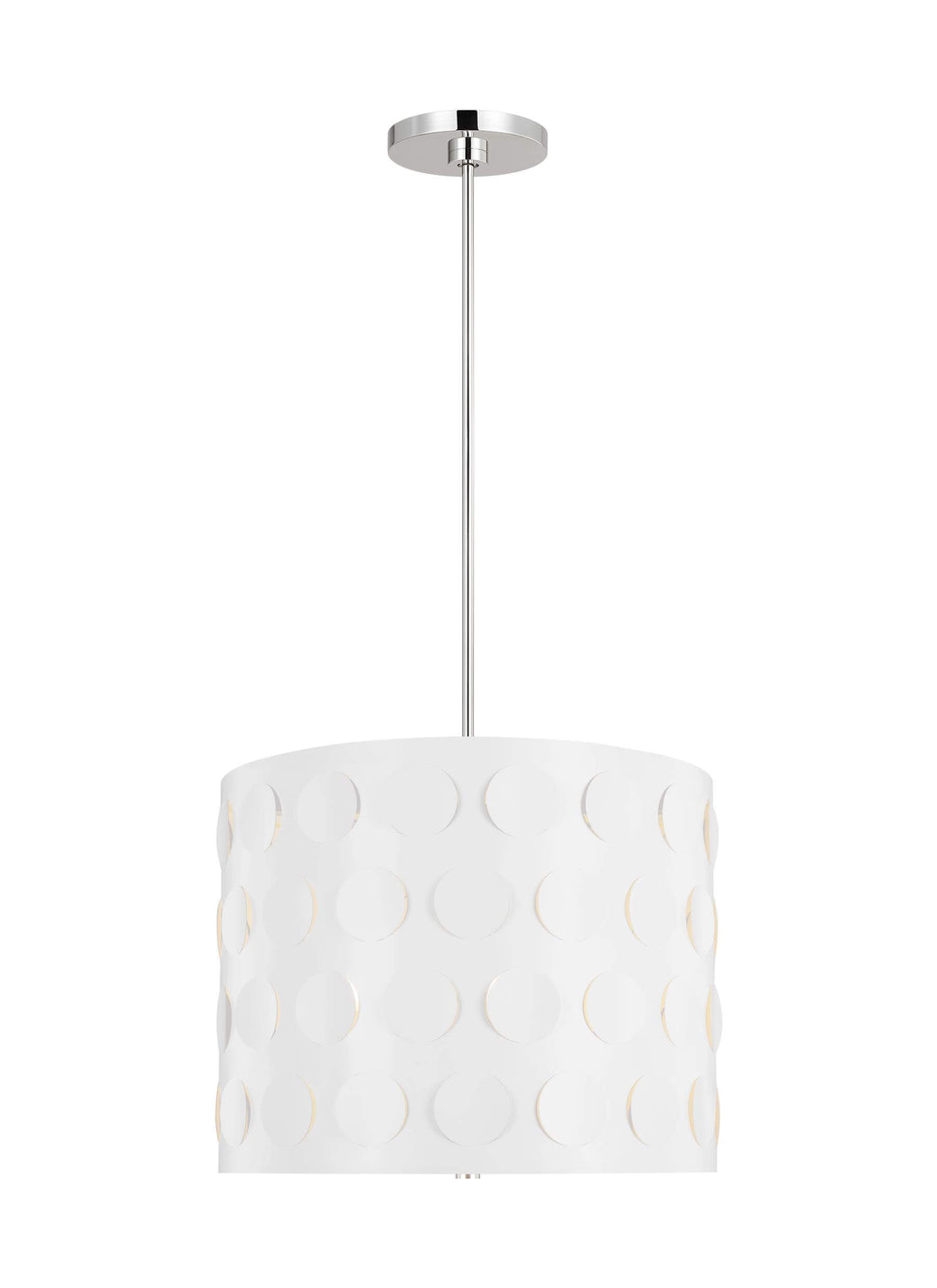 GENERATION LIGHTING Dottie Large Pendant Polished Nickel KSP1003PN