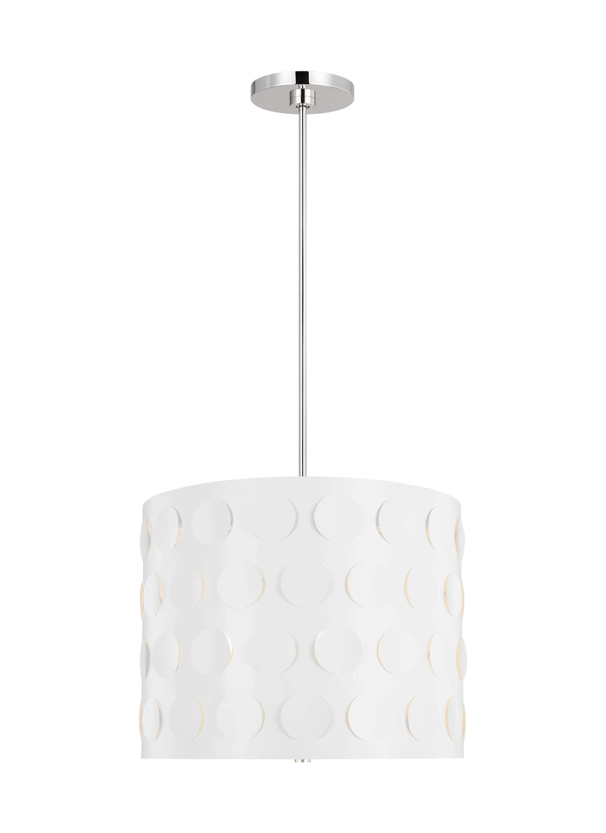 GENERATION LIGHTING Dottie Large Pendant Polished Nickel KSP1003PN
