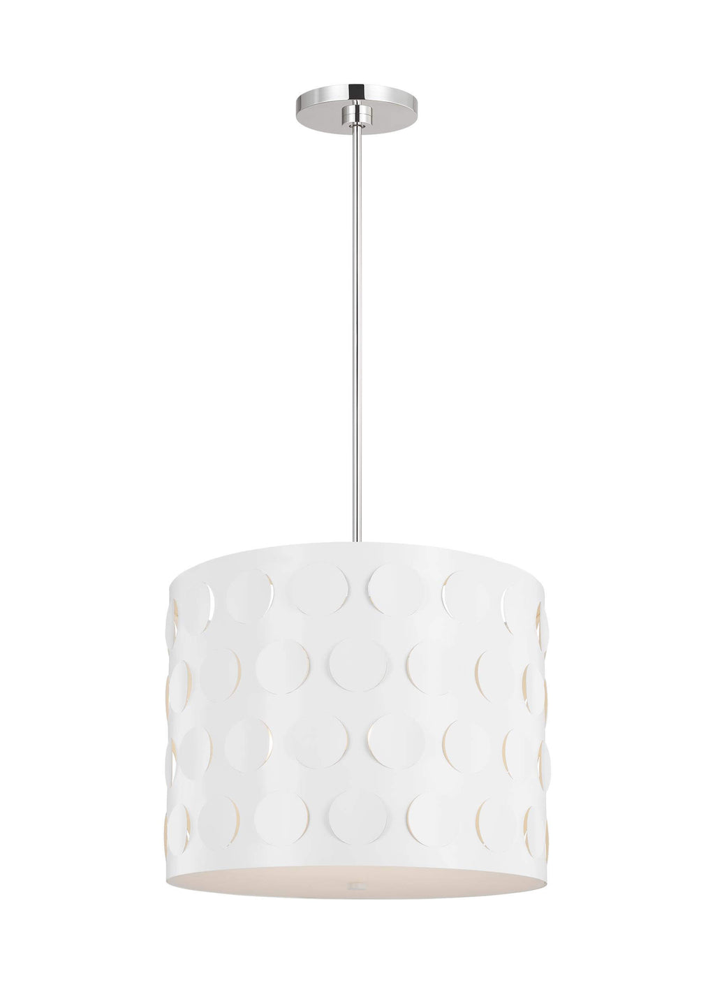 GENERATION LIGHTING Dottie Large Pendant Polished Nickel KSP1003PN
