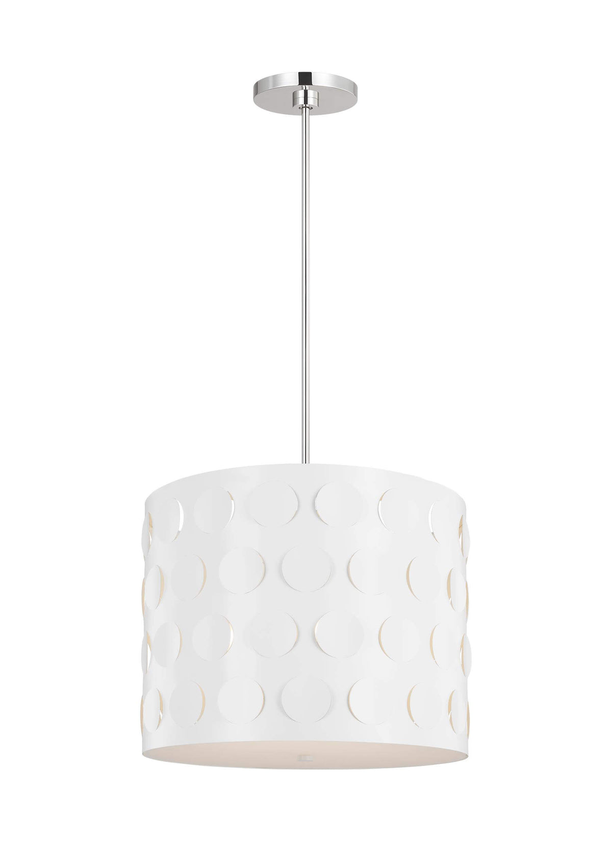 GENERATION LIGHTING Dottie Large Pendant Polished Nickel KSP1003PN