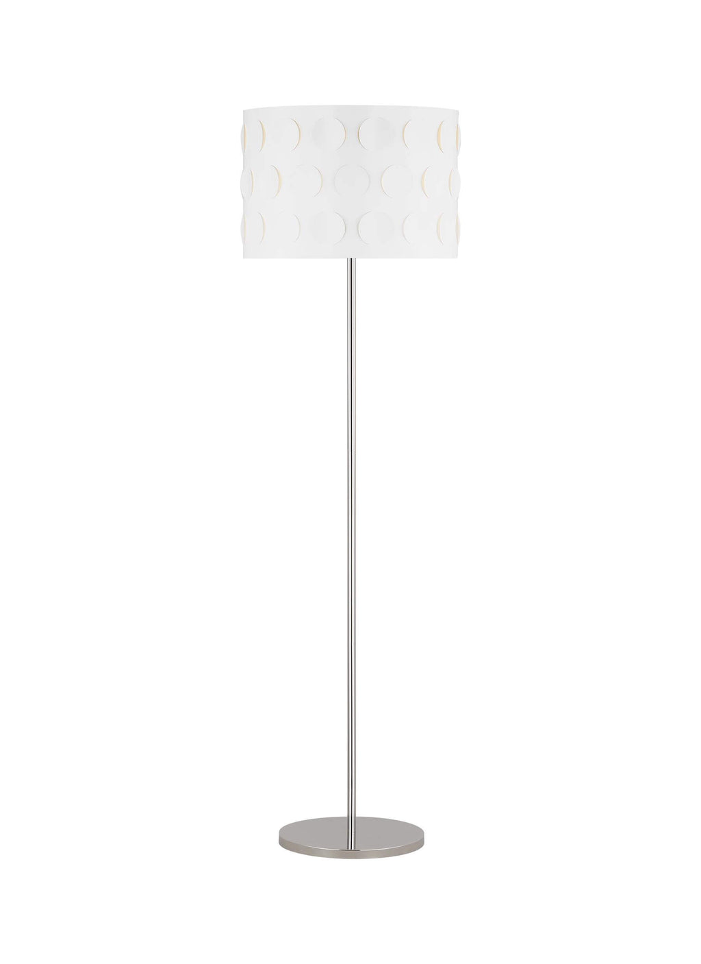 GENERATION LIGHTING Dottie Floor Lamp Polished Nickel KST1011PN1