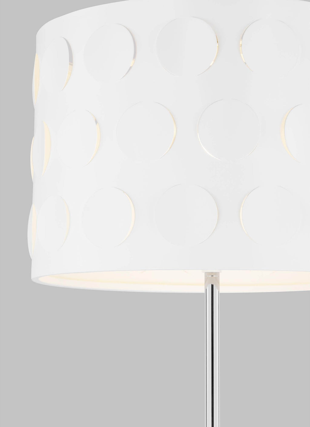 GENERATION LIGHTING Dottie Floor Lamp Polished Nickel KST1011PN1