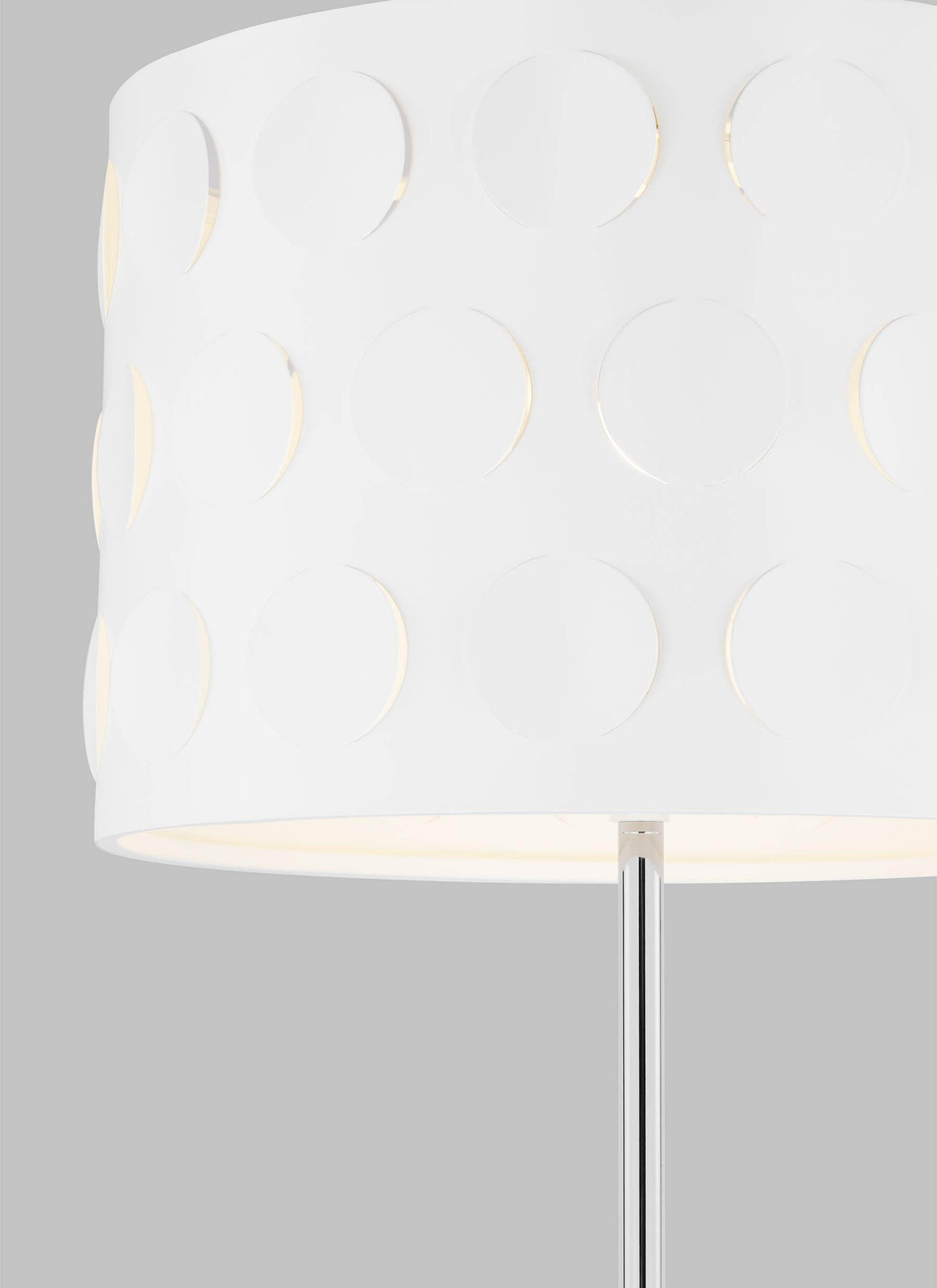 GENERATION LIGHTING Dottie Floor Lamp Polished Nickel KST1011PN1
