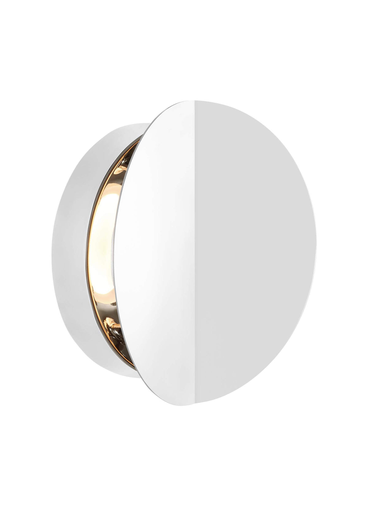 GENERATION LIGHTING Dottie Small Sconce Polished Nickel KSW1001PN