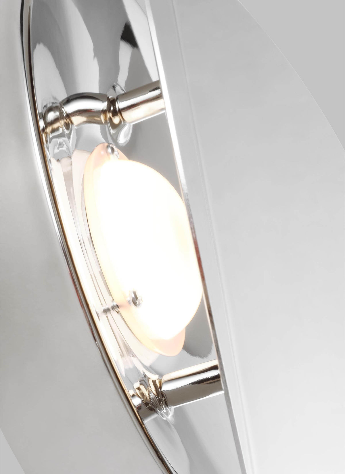 GENERATION LIGHTING Dottie Small Sconce Polished Nickel KSW1001PN