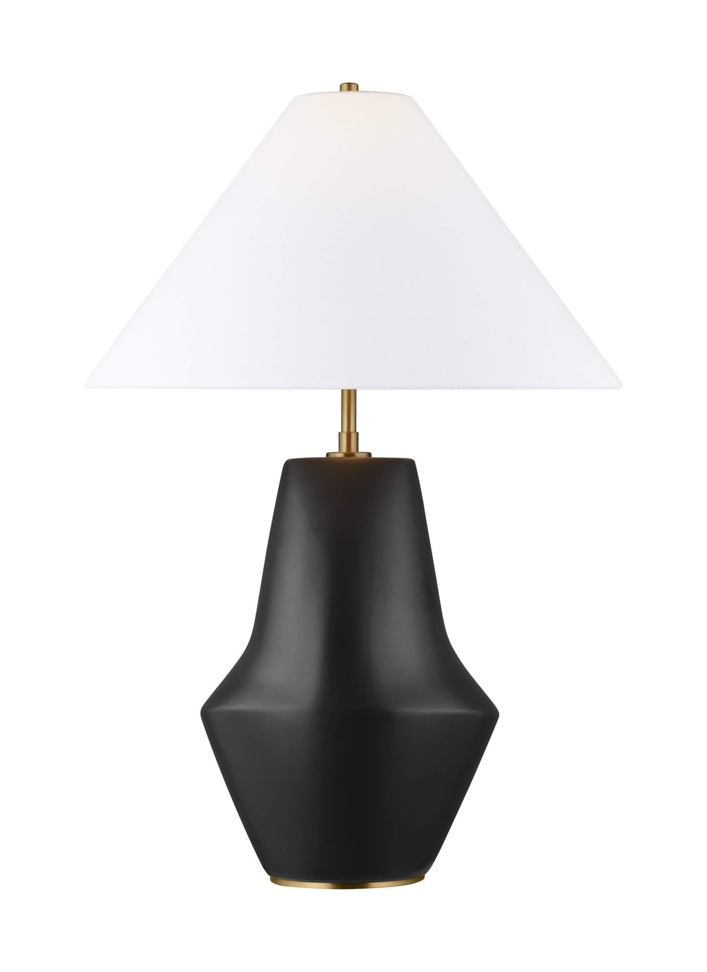 GENERATION LIGHTING Contour Short Table Lamp Coal KT1221COL1