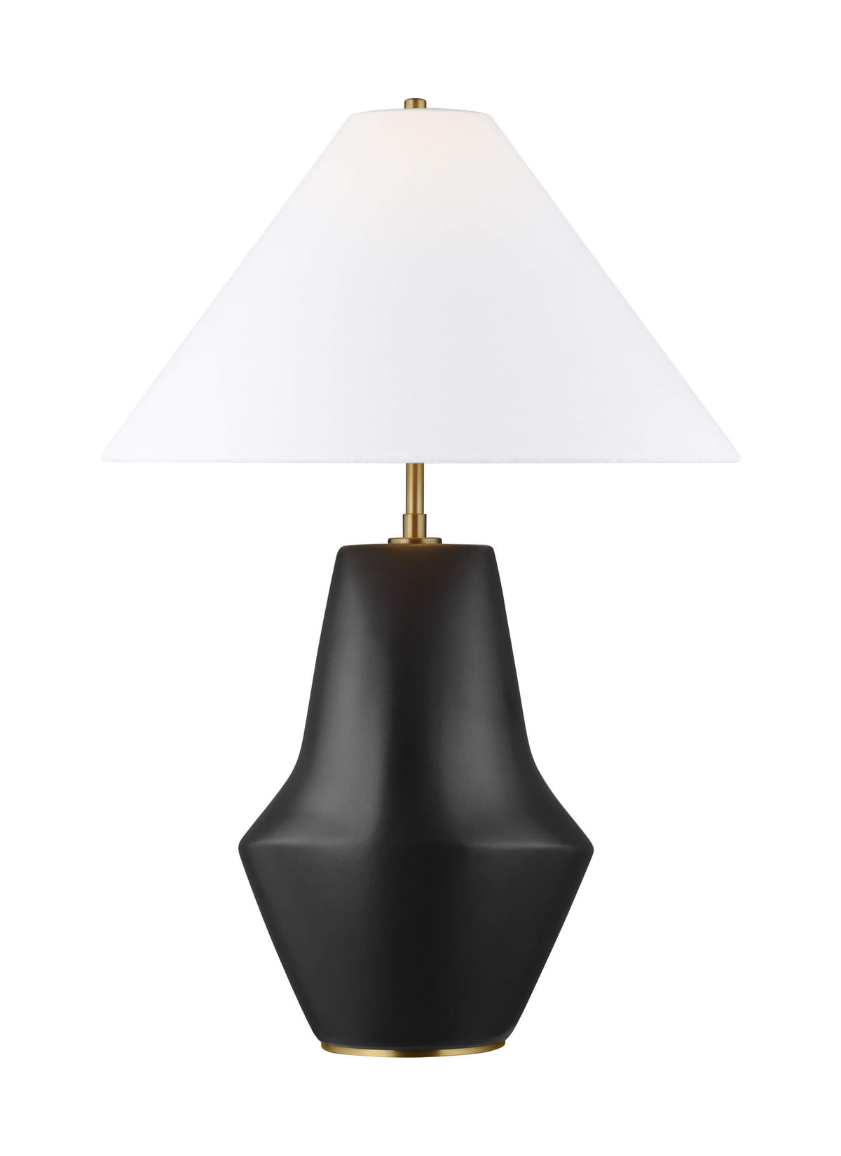 GENERATION LIGHTING Contour Short Table Lamp Coal KT1221COL1