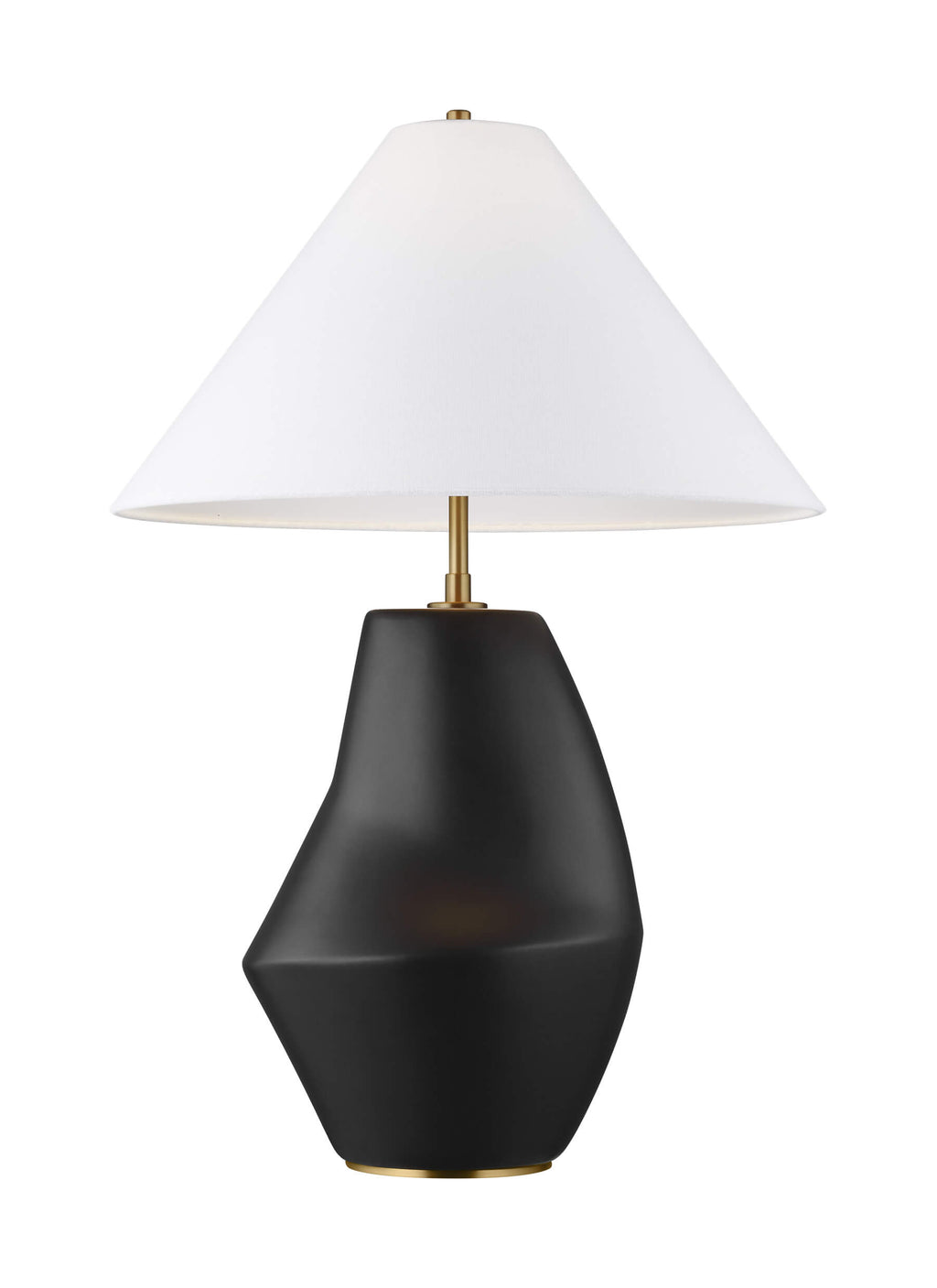 GENERATION LIGHTING Contour Short Table Lamp Coal KT1221COL1