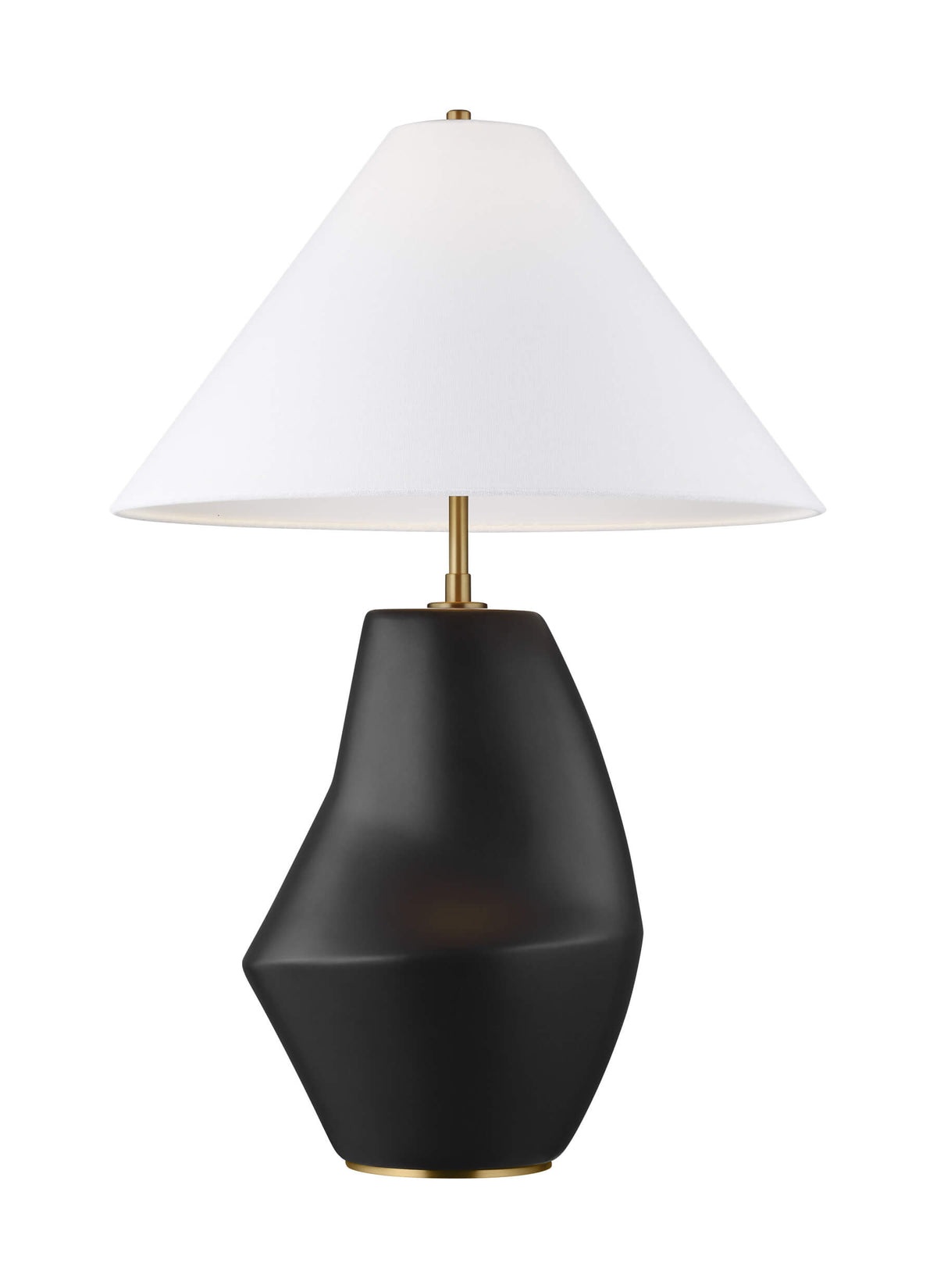 GENERATION LIGHTING Contour Short Table Lamp Coal KT1221COL1