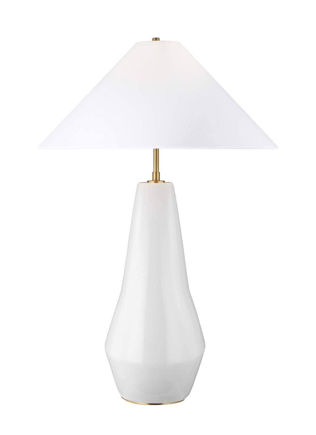 GENERATION LIGHTING Contour Tall Table Lamp Arctic White KT1231ARC1