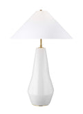 GENERATION LIGHTING Contour Tall Table Lamp Arctic White KT1231ARC1