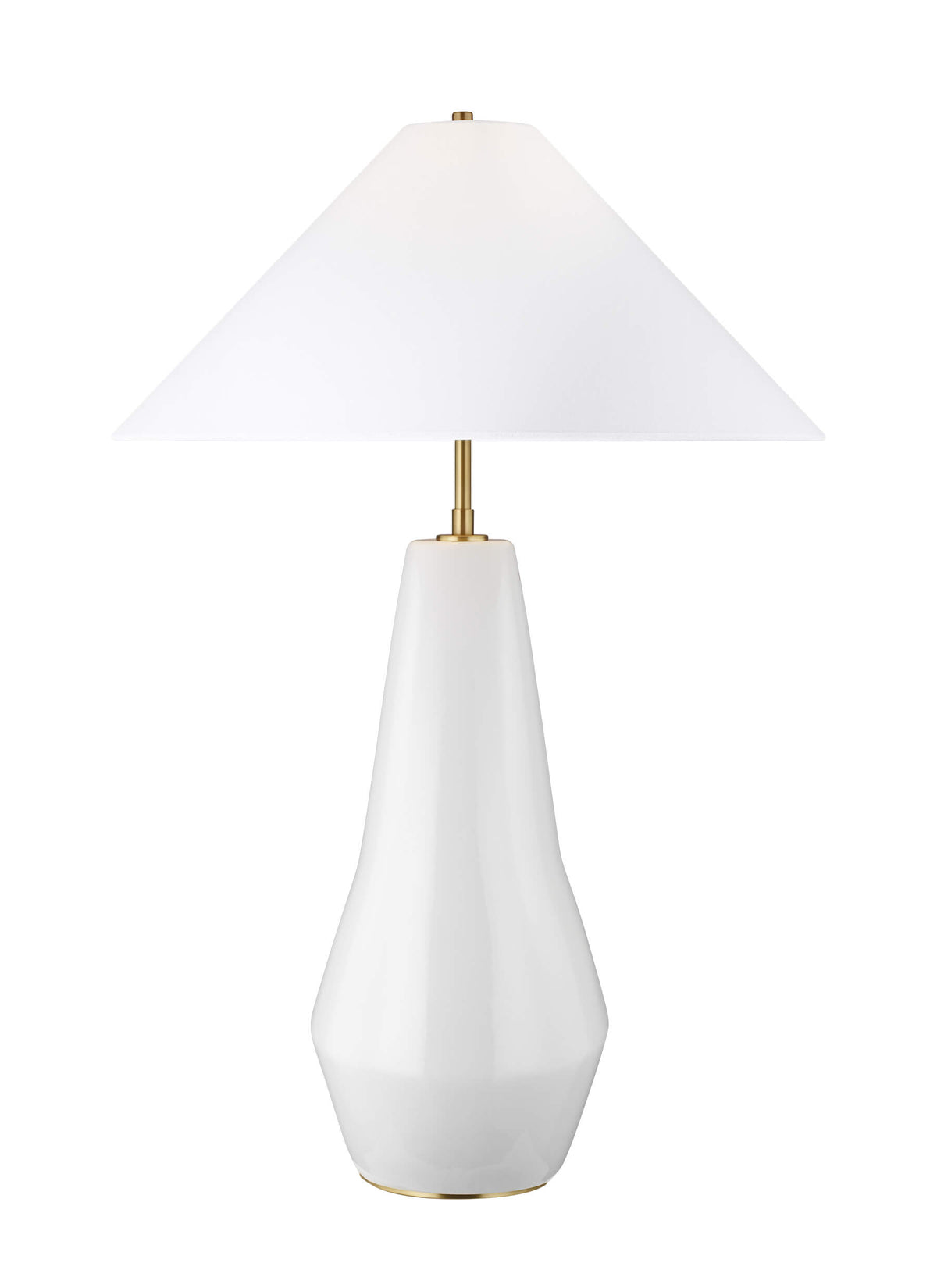 GENERATION LIGHTING Contour Tall Table Lamp Arctic White KT1231ARC1