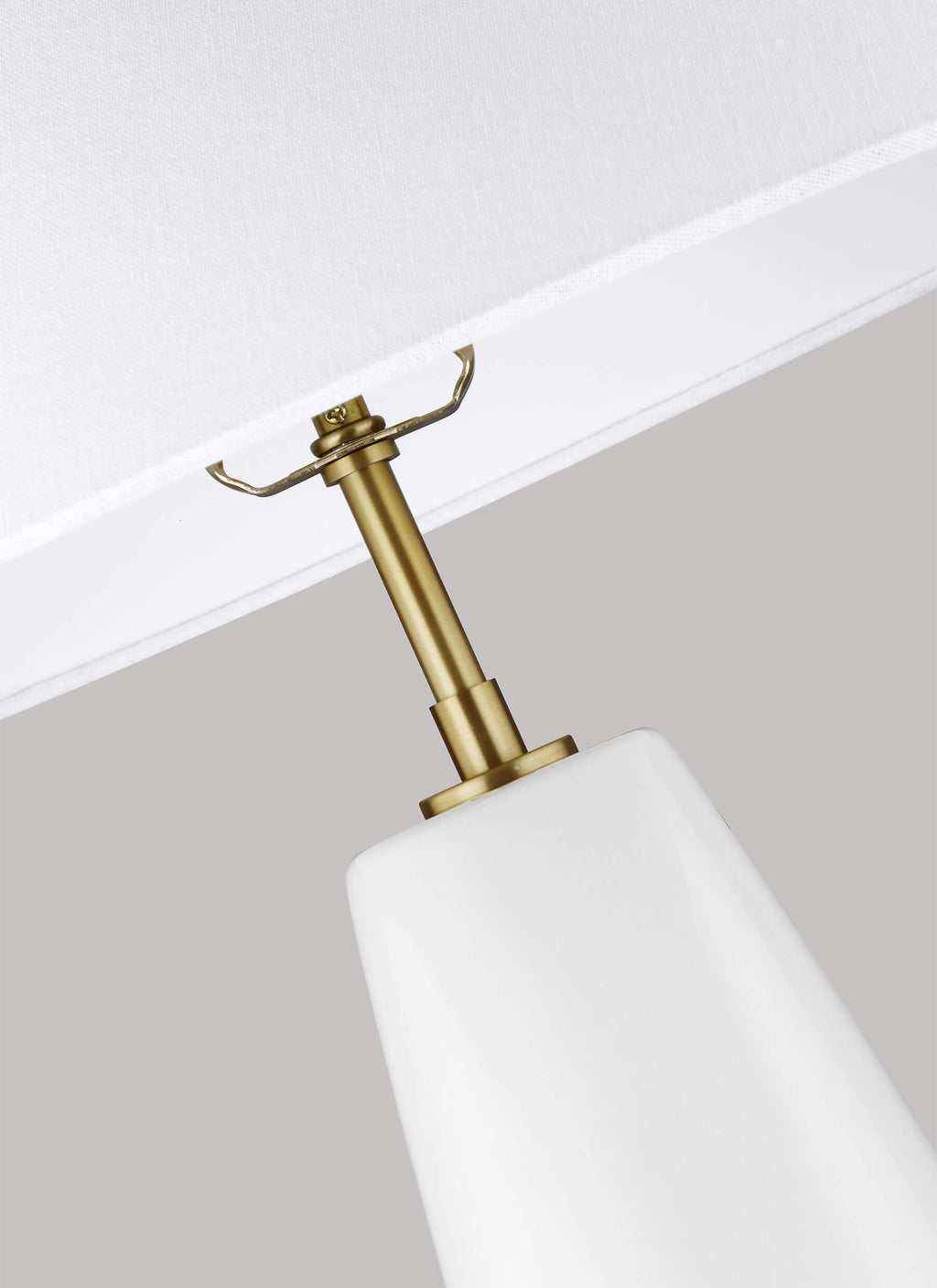 GENERATION LIGHTING Contour Tall Table Lamp Arctic White KT1231ARC1
