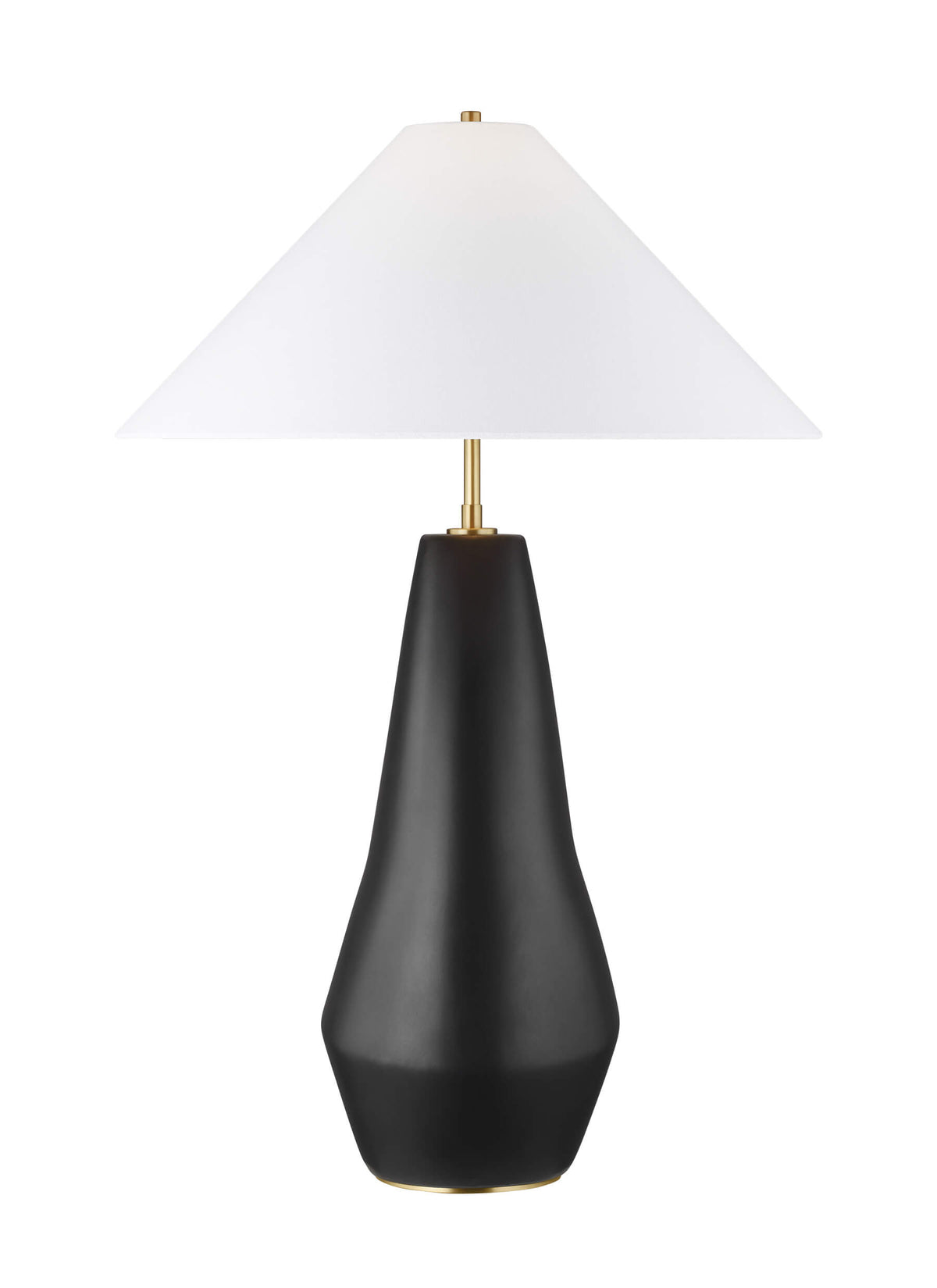 GENERATION LIGHTING Contour Tall Table Lamp Coal KT1231COL1