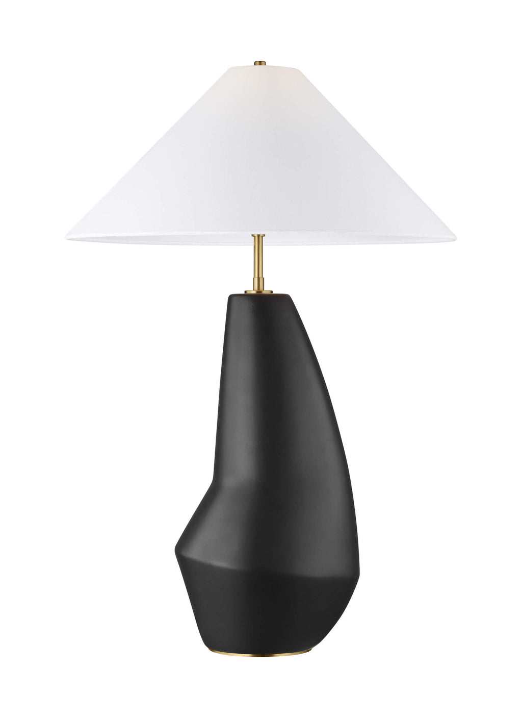 GENERATION LIGHTING Contour Tall Table Lamp Coal KT1231COL1
