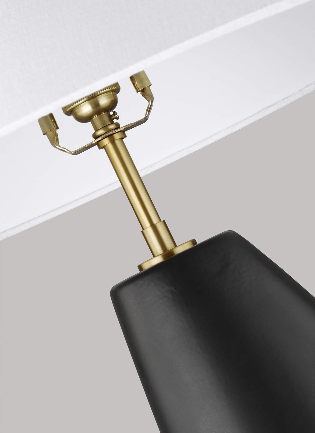 GENERATION LIGHTING Contour Tall Table Lamp Coal KT1231COL1